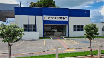 Sede da 28 Ciretran de So Jos dos Quatro Marcos 