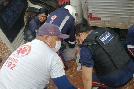 Ele foi socorrido pelo Samu, encaminhado ao PSMVG, mas no resistiu