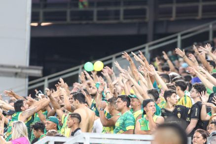 Torcida do Cuiab durante a final do Campeonato Mato-grossense