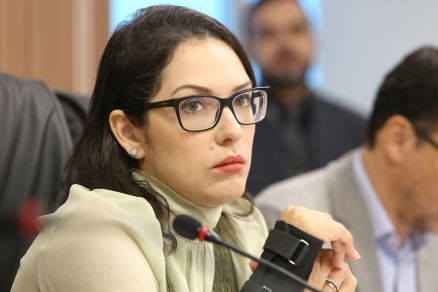 A deputada estadual Janaina Riva