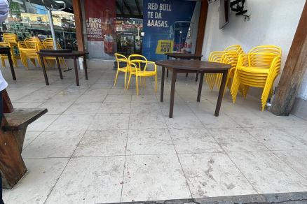 Convenincia onde aconteceu o homicdio nesta madrugada