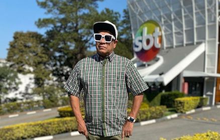 O ajudante de palco do SBT Liminha 