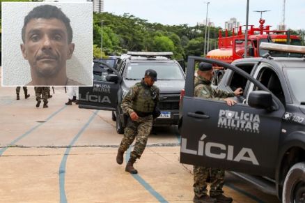 Paulo Srgio Alberto de Lima (detalhe), primeiro integrante da quadilha de Confresa preso 