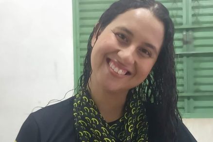 Pamela Gracielly, de 28 anos, cursa Pedagogia  distncia 