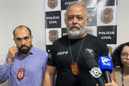 O delegado Olimpio Fernandes: 