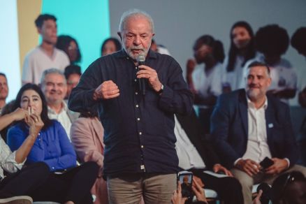 O presidente da Repblica, Luiz Incio Lula da Silva