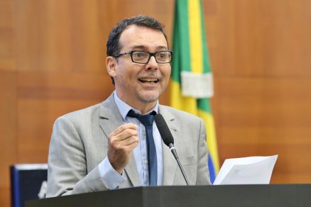O deputado Ldio Cabral: pr-candidato a prefeito de Cuiab