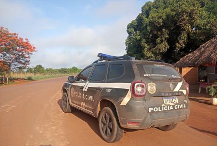 A Polcia Civil foi acionada para iniciar a investigao do crime