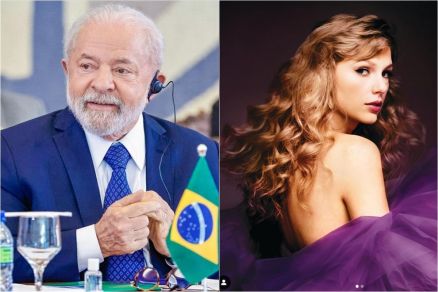 O presidente Lula (PT); a cantora pop Taylor Swift 