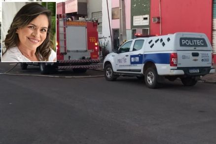 Soniamar Martins Muniz (detalhe) morreu na ltima sexta-feira durante incndio