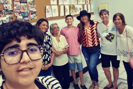 Membros do Instituto Psicossocial Renascer do Autismo (IPRA) 