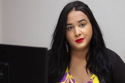 A cantora e assessora parlamentar, Seven Mnica Magalhes da Silva