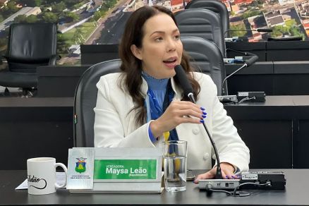 A vereadora Maysa Leo, que afirmou que os juristas precisam discorrer mais sobre a deciso 