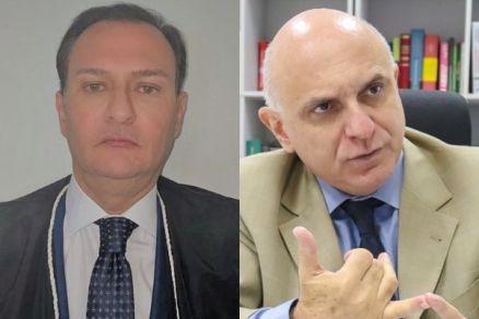 Os ju�zes Gilberto Lopes Bussiki e Cl�udio Roberto Zeni 