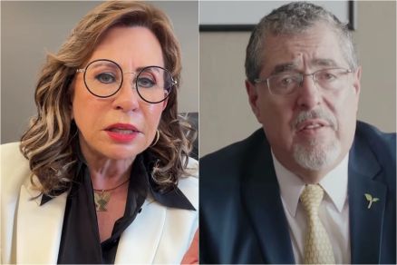 Sandra Torres (esq.) e Bernardo Arvalo (dir.) foram os mais votados no 1 turno das eleies na Guatemala 