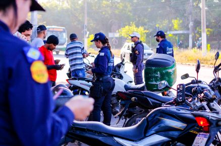 Fiscalizao de trnsito em Cuiab