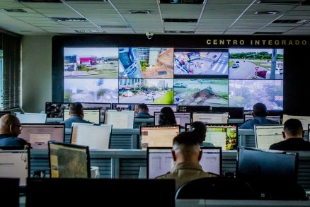 Cmeras ajudaro no monitoramento da Secretaria de Estado de Segurana Pblica