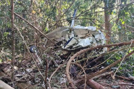 Destroos de avio foram encontrados em mata na divisa de Rondnia com Mato Grosso