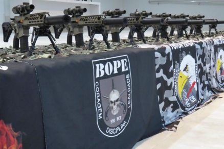 O armamento comprado pelo Governo de MT