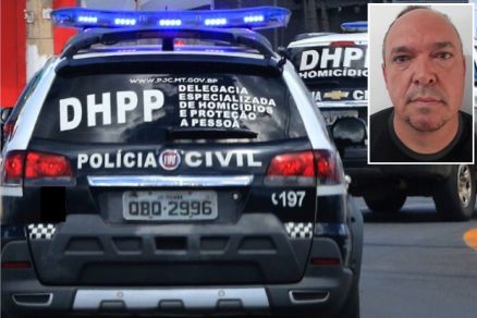 O ex-policial militar Almir Monteiro dos Reis (detalhe), que est preso
