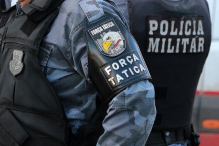 Suspeitos foram detidos por policiais da Fora Ttica em Juna