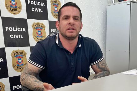 O delegado Guilherme Bertoli, que investigou os cobradores do chicote