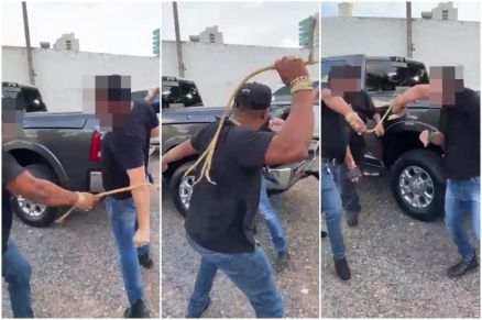 Empresrios teriam filmado a agresso, que aconteceu em maio, em Cuiab
