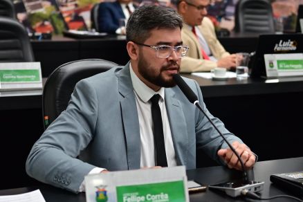 O vereador Fellipe Correa