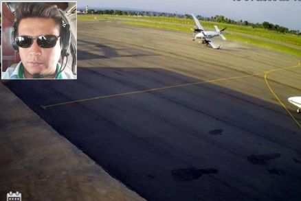 Fernando Kawahata Barreto (detalhe), que morreu no acidente