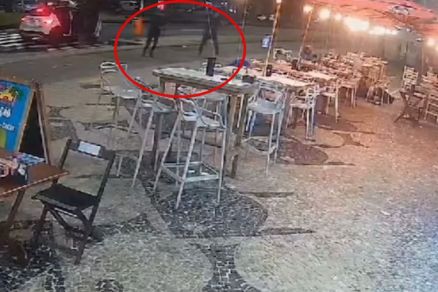  crime aconteceu por volta da 1h, em frente ao Windsor Hotel