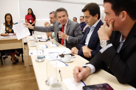 O conselheiro Srgio Ricardo
