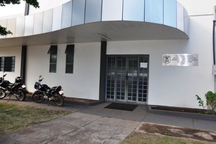 A fachada da Deddica (Delegacia Especializada de Defesa dos Direitos da Criana e do Adolescente)