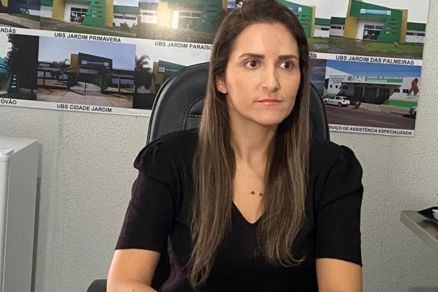A secretria municipal de Sade de Sinop, Daniela Galhardo