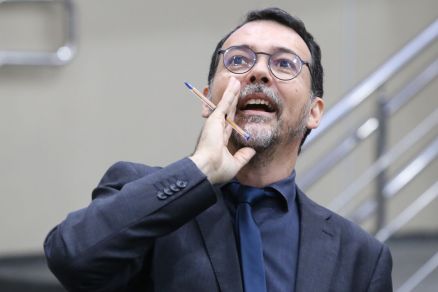 O deputado Ldio Cabral, que agora  oficialmente o pr-candidato a prefeito de Cuiab