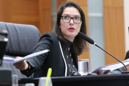 A deputada estadual Janaina Riva  cotada para assumir a presidncia