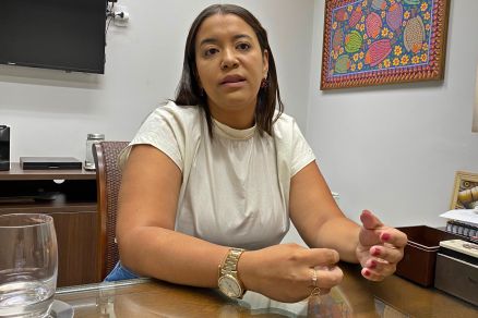 A psicloga Luana Estela de Arruda, que atende a categoria por meio da Associao de Cabos e Soldados da Polcia Militar