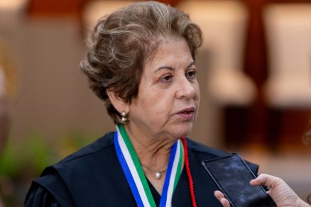 A desembargadora Graciema Caravella, que assina a deciso 