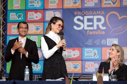 Programas SER Fam�lia s�o idealizadas pela primeira-dama Virginia Mendes 
