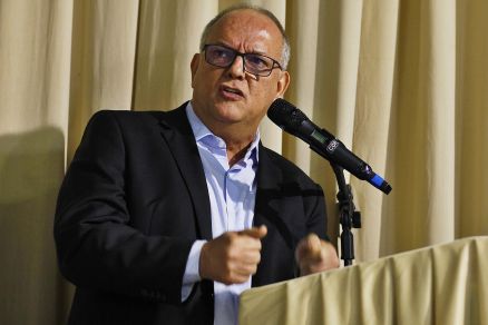 O prefeito de Rondonpolis, Jos Carlos do Ptio, que criticou a Rumo
