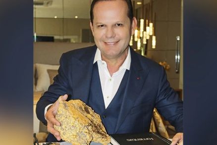 O empresrio Valdinei Mauro de Souza, que atua no ramo da minerao