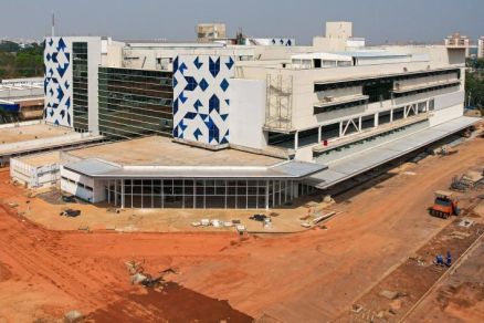 A Hospital Central, que deve ser inaugurado no ano que vem