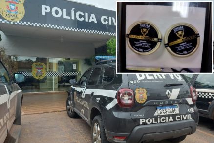 Ele  suspeito de roubar R$ 820 mil em caviar (detalhe)