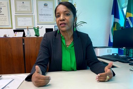 A presidente do no Tribunal Regional do Trabalho de Mato Grosso (TRT-MT), Adenir Alves da Silva Carruesco