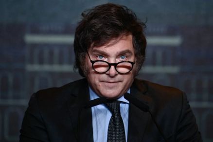 O presidente da Argentina, Javier Milei