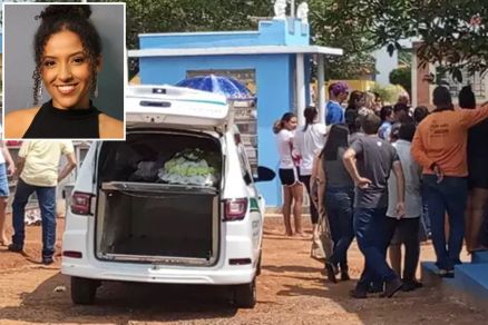 Movimenta��o no cemit�rio onde Ana Clara foi sepultada na manh� desta ter�a (21)