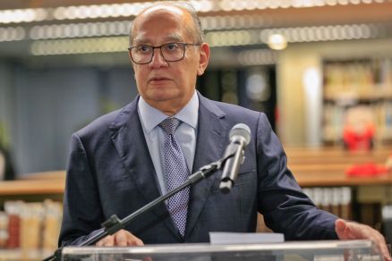 O ministro Gilmar Mendes, do Supremo Tribunal Federal 