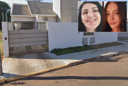 Cleci ( esquerda) e Miliane ( direita) e duas menores de 13 e 10 anos foram as vtimas da chacina