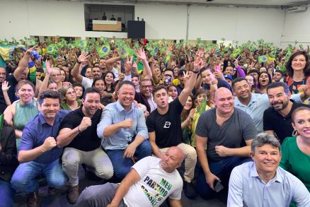 Em sua fala, Nikolas Ferreira destacou a importncia do trabalho conservador a longo prazo e reforou a unio da direita