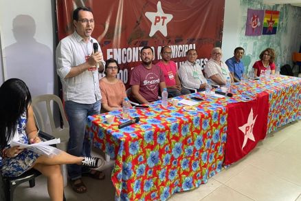 Ldio Cabral no encontro de delegados