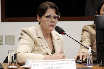 A coronel Fernanda, deputada MT 